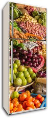 Samolepka na lednici fólie 80 x 200, 48482182 - Fruit and Vegetable Market - Ovocný a zeleninový trh