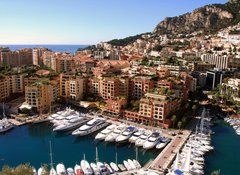 Samolepka flie 100 x 73  Monte Carlo on the French Riviera, 100 x 73 cm