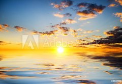Fototapeta vliesov 145 x 100, 48898013 - Sky background and water reflection.