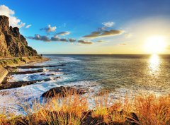 Fototapeta papr 360 x 266, 48976471 - Coucher sur les c tes runionnaises.