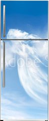 Samolepka na lednici flie 80 x 200  Angel in the clouds, 80 x 200 cm