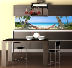 Fototapeta do kuchyn flie 260 x 60, 49786693 - Tropical destination