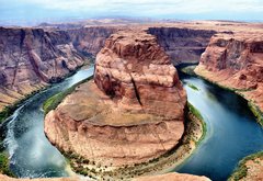 Fototapeta pltno 174 x 120, 49838072 - Horseshoe Bend