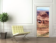 Samolepka na dvee flie 90 x 220  Horseshoe Bend, 90 x 220 cm