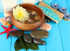 Samolepka flie 100 x 73, 50265960 - Sea spa elements close up