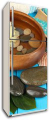 Samolepka na lednici flie 80 x 200, 50265960 - Sea spa elements close up