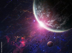 Fototapeta papr 360 x 266, 50610051 - Beautiful space. Elements of this image furnished by NASA