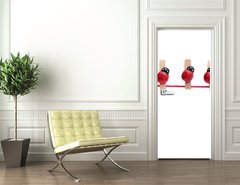 Samolepka na dvee flie 90 x 220, 5068236 - Ladybugs pins - Ladybugs kolky