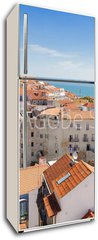 Samolepka na lednici flie 80 x 200, 50939880 - Panoramic of Alfama rooftops, Lisboa, Portugal - Panoramatick stechy Alfama, Lisboa, Portugalsko