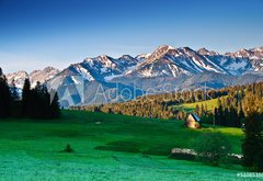 Fototapeta pltno 174 x 120, 51085386 - Polish Tatra mountains panoram in the morning