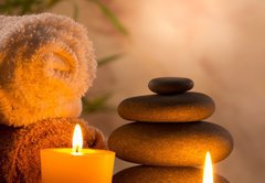 Fototapeta pltno 174 x 120, 51203705 - Spa still life with aromatic candles