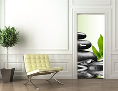 Samolepka na dvee flie 90 x 220  Growth, 90 x 220 cm