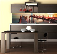 Fototapeta do kuchyn flie 260 x 60, 51901160 - Lighthouse - Lake in Austria
