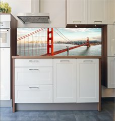 Fototapeta do kuchyn flie 180 x 60  Golden Gate Bridge, San Francisco, 180 x 60 cm