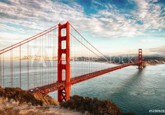 Fototapeta184 x 128  Golden Gate Bridge, San Francisco, 184 x 128 cm