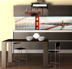 Fototapeta do kuchyn flie 260 x 60  Golden Gate Bridge, San Francisco, 260 x 60 cm
