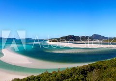 Fototapeta papr 184 x 128, 52090672 - Whitehaven beach - Pl Whitehaven