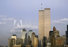 Fototapeta pltno 174 x 120, 52285784 - NYC Skyline With The Twin Towers