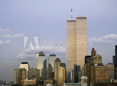 Fototapeta pltno 330 x 244, 52285784 - NYC Skyline With The Twin Towers
