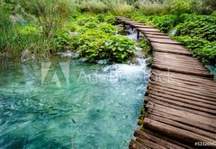 Fototapeta145 x 100  Wooden Bridge, 145 x 100 cm