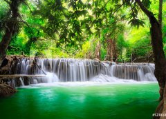 Fototapeta200 x 144  Thailand waterfall in Kanjanaburi, 200 x 144 cm