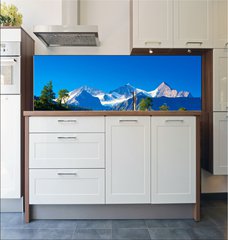 Fototapeta do kuchyn flie 180 x 60, 52551418 - Alps mountains - Alpsk hory
