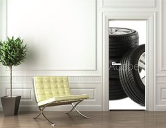 Samolepka na dvee flie 90 x 220   /   , 90 x 220 cm