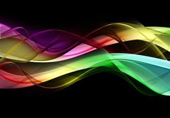 Fototapeta papr 184 x 128, 53299542 - Abstract grunge color waves