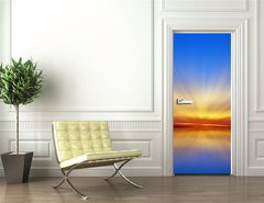 Samolepka na dvee flie 90 x 220  sunset, 90 x 220 cm