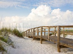 Fototapeta360 x 266  Boardwalk in the Beach Sand Dunes, 360 x 266 cm