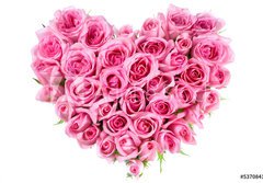 Fototapeta papr 184 x 128, 5370841 - Rose In Love Shape