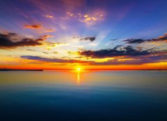 Fototapeta plátno 160 x 116, 53934878 - Sunrise over the Sea - Východ slunce nad mořem