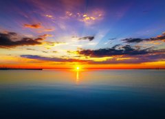 Samolepka flie 200 x 144, 53934878 - Sunrise over the Sea - Vchod slunce nad moem