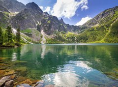 Fototapeta pltno 330 x 244, 54050852 - Beautiful scenery of Tatra mountains and lake in Poland