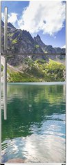 Samolepka na lednici flie 80 x 200, 54050852 - Beautiful scenery of Tatra mountains and lake in Poland