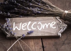Fototapeta plátno 160 x 116, 54067496 - Welcome to France - Vítejte ve Francii