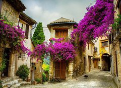 Samolepka flie 100 x 73, 54256974 - art beautiful old town of Provence