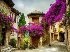 Fototapeta330 x 244  art beautiful old town of Provence, 330 x 244 cm