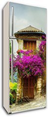 Samolepka na lednici fólie 80 x 200, 54256974 - art beautiful old town of Provence - krásné staré město Provence