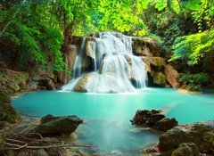 Fototapeta vliesov 100 x 73, 54325516 - Huay mae kamin waterfall