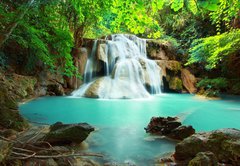 Fototapeta vliesov 145 x 100, 54325516 - Huay mae kamin waterfall