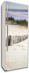 Samolepka na lednici flie 80 x 200, 54417902 - Grassy sand dunes landscape at sunrise