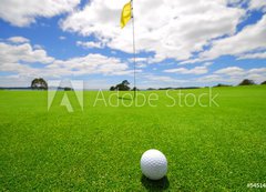 Fototapeta200 x 144  Green on beautiful Golf Course, 200 x 144 cm