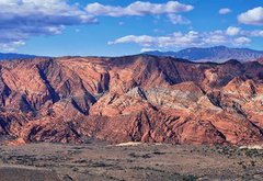 Samolepka flie 145 x 100, 546080282 - Snow Canyon Views from Jones Bones hiking trail St George Utah Zions National Park. USA.