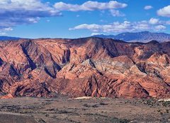 Fototapeta254 x 184  Snow Canyon Views from Jones Bones hiking trail St George Utah Zions National Park. USA., 254 x 184 cm