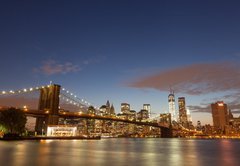 Fototapeta vliesov 145 x 100, 55590389 - Brooklyn Bridge New York City