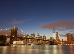Fototapeta pltno 160 x 116, 55590389 - Brooklyn Bridge New York City