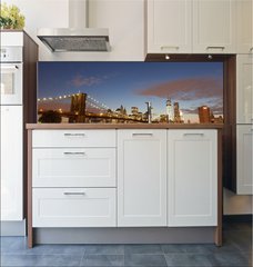 Fototapeta do kuchyn flie 180 x 60  Brooklyn Bridge New York City, 180 x 60 cm