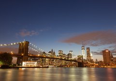 Fototapeta184 x 128  Brooklyn Bridge New York City, 184 x 128 cm