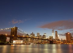 Fototapeta papr 254 x 184, 55590389 - Brooklyn Bridge New York City - Brooklynsk most New York